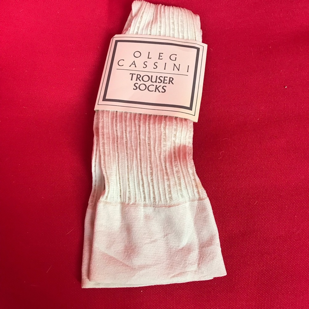 NWT Oleg Cassini Women's Trouser Socks